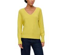s.Oliver Sales GmbH & Co. KG / s.Oliver Pull à Manches Longues pour Femme, Jaune, 34
