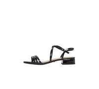 s.Oliver Sandales aspect cuir verni