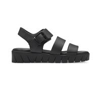 s.Oliver - Sandales Plates Casual Noires Femme - Femme - Chaussures - Noir - Taille: 39 EU