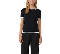 s.Oliver Schwarz LABEL 2171558 Pull à Manches Courtes, 9999, 40 Femme