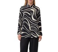 s.Oliver Schwarz LABEL 2171635 Chemisiers, 99A3, 50 Femmes