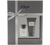 s.Oliver® For Him - Coffret cadeau - Fraîcheur - pétillant - Masculin - Pour des moments inoubliables - Eau de toilette 30 ml et gel douche 75 ml