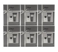 S.Oliver Set de Cadeau pour Lui 6 Duo Ensembles = 6 X 30ml EDT Spray + 75ml