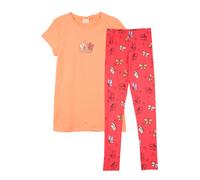 s.Oliver Set violet clair / orange / rouge sang / noir, Taille 140