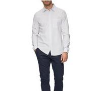 s. Oliver Shirt White Taille: 3XL | Chemises d'affaires Outlet | Homme | Blanche