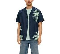 s.Oliver Shirts Marine-blue Taille: L | Casual chemises Outlet | Homme | Bleu