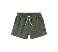 s.Oliver Shorts de bain olive / blanc, Taille XXL