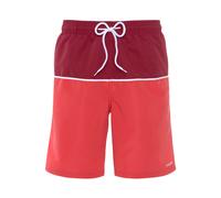 s.Oliver Shorts de bain rouge / bordeaux / blanc, Taille M