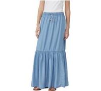 s.Oliver Skirts Blue Denim Taille: 36 | Jupes longues Outlet | Femme | Bleu