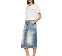 s. Oliver Skirts Blue-denim Taille: 38 | Jupes en jeans Outlet | Femme | Bleu