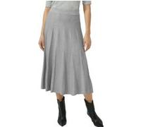 s.Oliver Jupe pour Femme en Tricot Fin, Longueur midi, Taille élastique