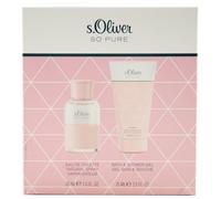 S.Oliver SO PURE Femme Coffret Cadeau 30Ml Eau De Toilette + 75Ml Gel Douche