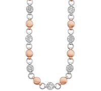 s.Oliver SO1435/01 Collier femme en acier inoxydable rose zirconium 45 cm