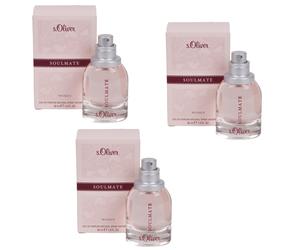 S.Oliver Soulmate Femme 3 x 30 ML Eau De Parfum Eau de Parfum Spray