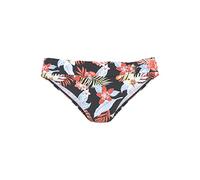 s.Oliver Suki-18 Bas de Bikini, Bordeaux/Noir à Motifs, 38 Femme