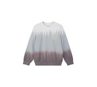 s.Oliver Sweat bleu fumé / marron / gris clair, Taille 176