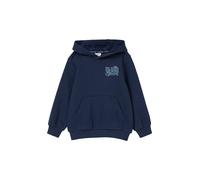 s.Oliver Sweat bleu marine / saphir / orange foncé / rouge foncé, Taille 128