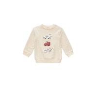 s.Oliver Sweat crème / bleu clair / bordeaux / noir, Taille 80