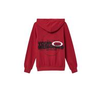 s.Oliver Sweat rouge foncé / noir / blanc, Taille 158