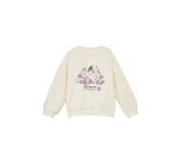 s.Oliver Sweat-shirt beige clair / mauve / lavande / noir, Taille 140