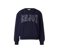 s.Oliver Sweat-shirt bleu marine / blanc, Taille XXXL