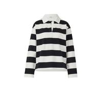 s.Oliver Sweat-shirt noir / blanc, Taille XXS