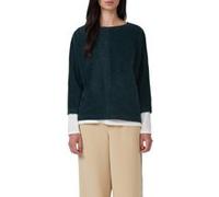 s.Oliver Sweatshirts Blue Green Taille: 44 | Pulls Outlet | Femme | Bleu