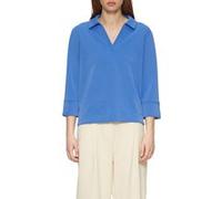 s.Oliver 2164127 Sweat-Shirt à Manches 3/4, Bleu Roi, 38 Femme