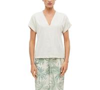 s.Oliver T-Shirt à col en V pour Femme (1 pièce), Marron, 46