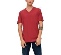 s.Oliver T-Shirt à Manches Courtes pour Homme, Rouge (3162), L