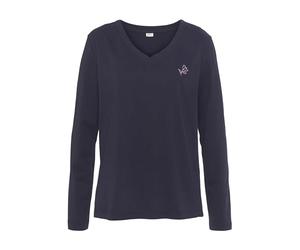 s.Oliver T-Shirt à Manches Longues Bleu foncé, Bleu foncé, 38 FR/40 FR
