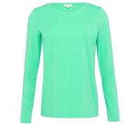 s.Oliver T-Shirt à Manches Longues en Coton Stretch, 7326_Vert Citron, 48