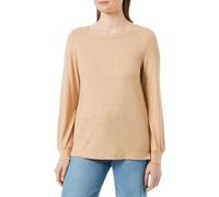 s.Oliver T-Shirt à Manches Longues pour Femme Marron 34, Marron, 36