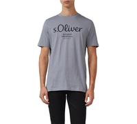 s.Oliver T-Shirt avec Logo imprimé, Gris Ardoise, XL