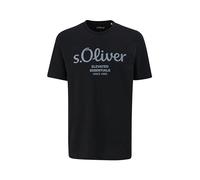 s.Oliver T-Shirt avec Logo imprimé, Noir 99d1, 3XL