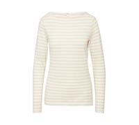 s.Oliver T-shirt beige / blanc, Taille S-M