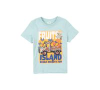 s.Oliver T-Shirt beige clair / gentiane / menthe / orange, Taille 116-122