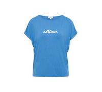 s.Oliver T-shirt bleu / blanc, Taille XXS