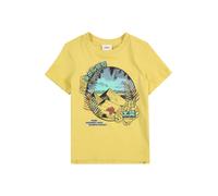 s.Oliver T-Shirt bleu ciel / citron / rouge clair / noir, Taille 92-98