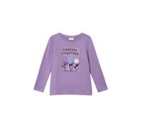 s.Oliver T-Shirt bleu ciel / lilas / noir / blanc, Taille 92-98
