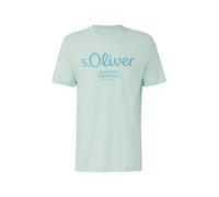 s.Oliver T-Shirt bleu ciel / menthe, Taille L