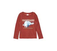 s.Oliver T-Shirt bleu / kiwi / rouge rubis / blanc cassé, Taille 92