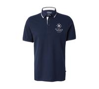 s.Oliver T-Shirt bleu marine / blanc, Taille S