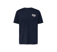s.Oliver T-Shirt bleu marine / blanc, Taille S