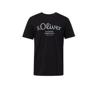 s.Oliver T-Shirt bleu pastel / noir, Taille XXL