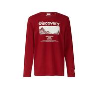 s.Oliver T-Shirt bourgogne / blanc, Taille M