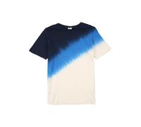 s.Oliver T-Shirt crème / bleu marine / azur, Taille 158-164