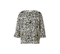 s.Oliver T-shirt crème / noir / blanc, Taille S