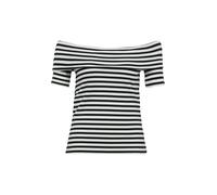 s.Oliver T-shirt écru / noir, Taille L