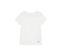 s.Oliver T-Shirt en Jersey avec Logo Discret imprimé, Blanc., 104-110